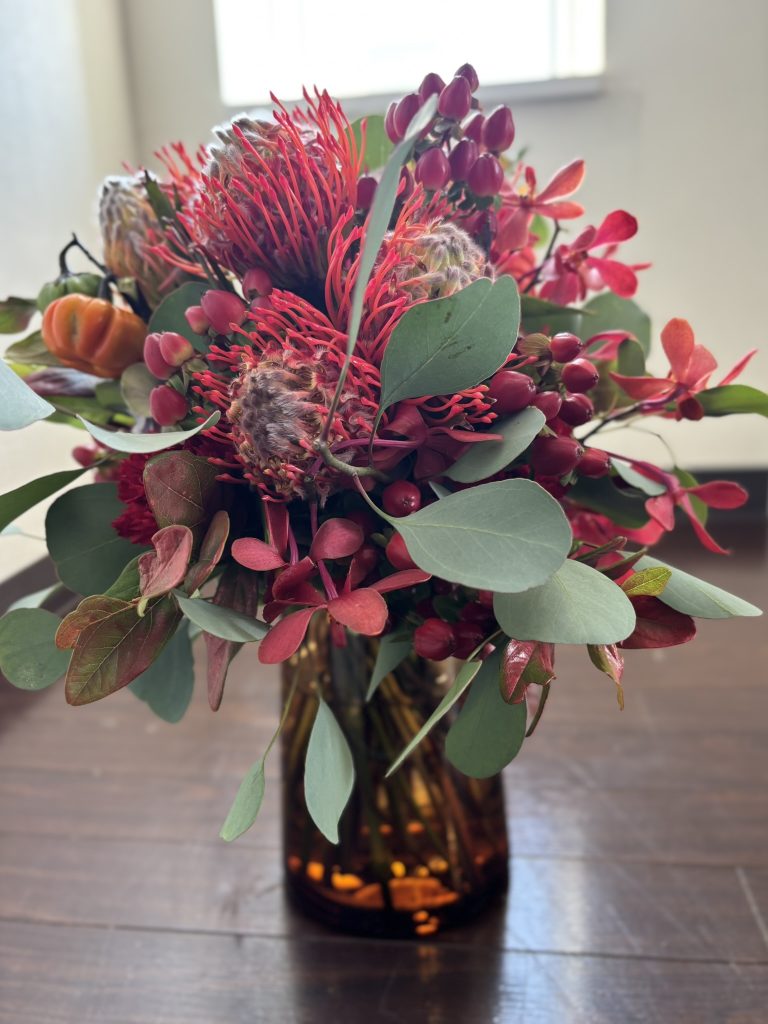 敬老の日のお花